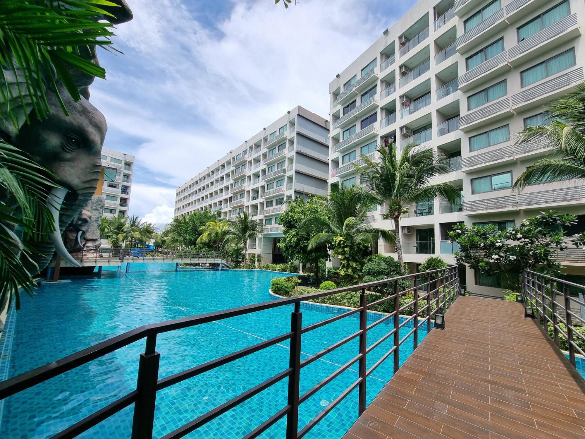 Laguna Beach Condo Resort 3 Maldives Pattaya Pool View ลากูน่า บีช คอนโด รีสอร์ต 3 พัทยา Jomtien Exterior foto