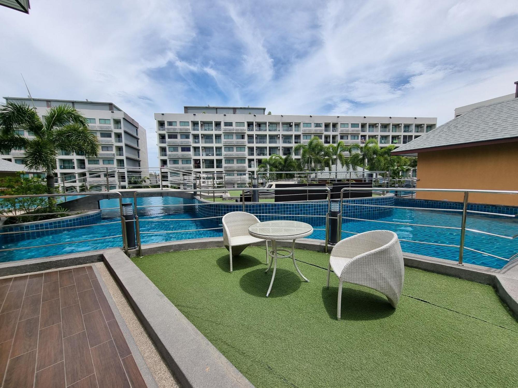 Laguna Beach Condo Resort 3 Maldives Pattaya Pool View ลากูน่า บีช คอนโด รีสอร์ต 3 พัทยา Jomtien Exterior foto